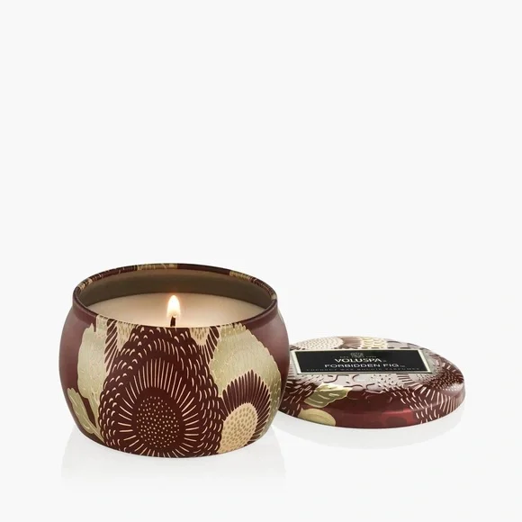 Voluspa Forbidden Fig mini candle - Picture 2 of 3
